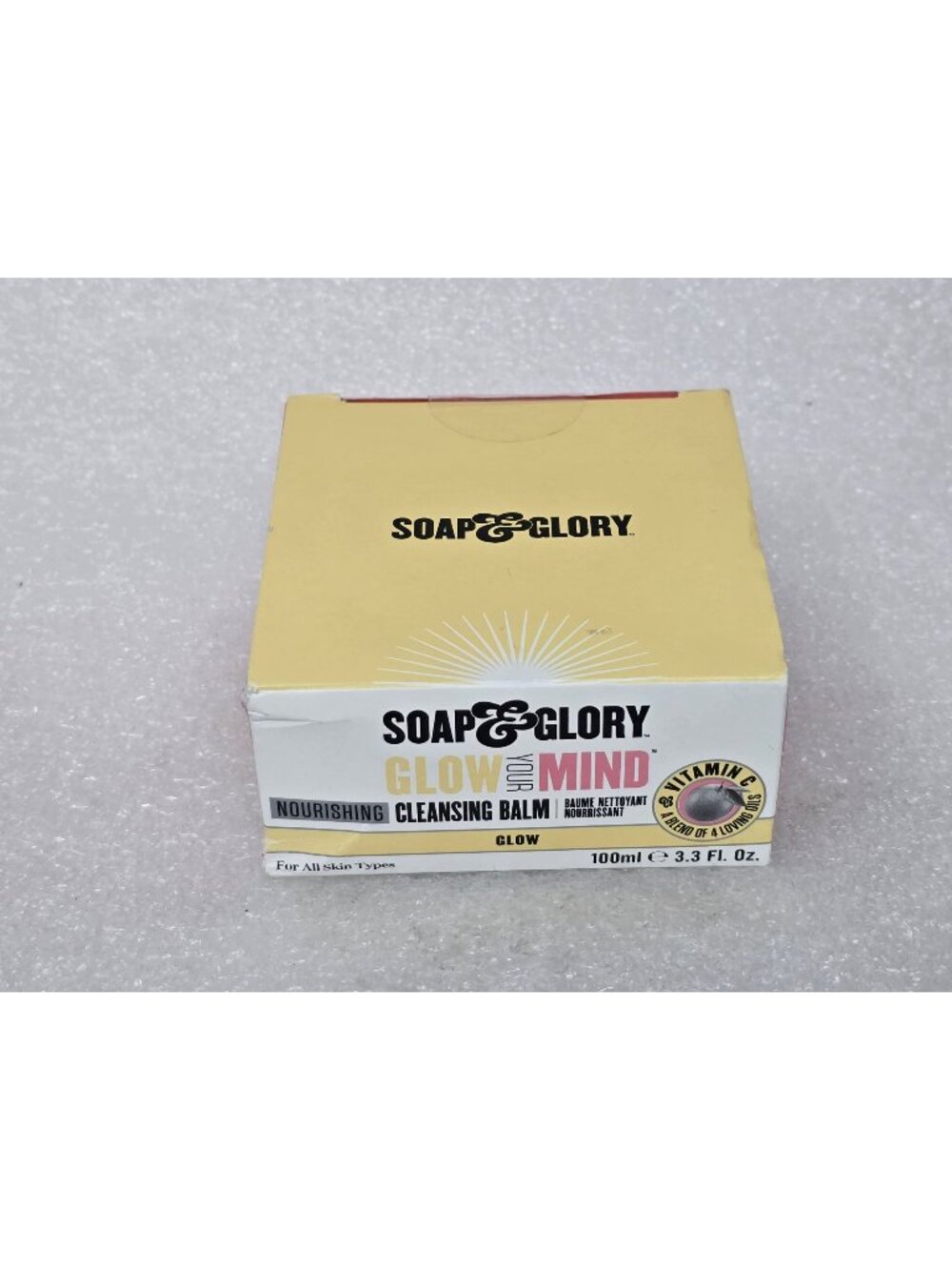 Soap & Glory Glow Your Mind Nourishing Cleansing Balm Vitamin C All Skin Types